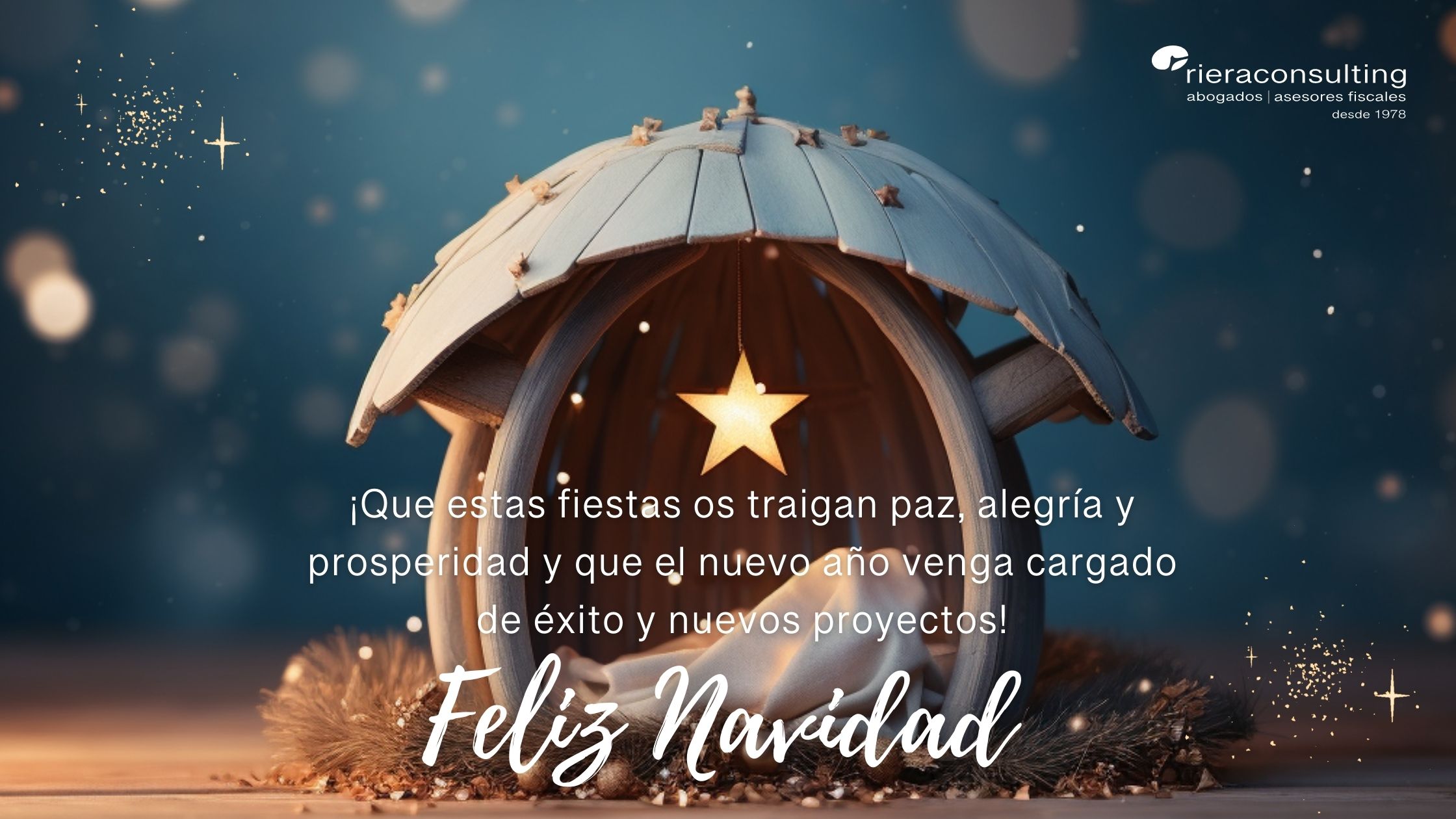 Felices Fiestas de parte de todo el equipo de Riera Consulting